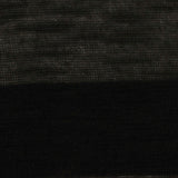 Striped Slub 100% Polyester Jersey Knit Fabric, 143 gsm, 150 cm — Black