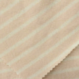 Beige Stripe Jersey Knit, Polyester