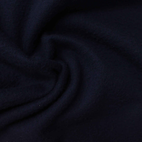 100% Polyester Interlock Knit Fabric, 184 gsm, 160 cm — Navy