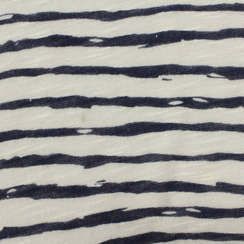 Slub 100% Viscose Jersey Knit Fabric, 100 gsm, 155 cm — White