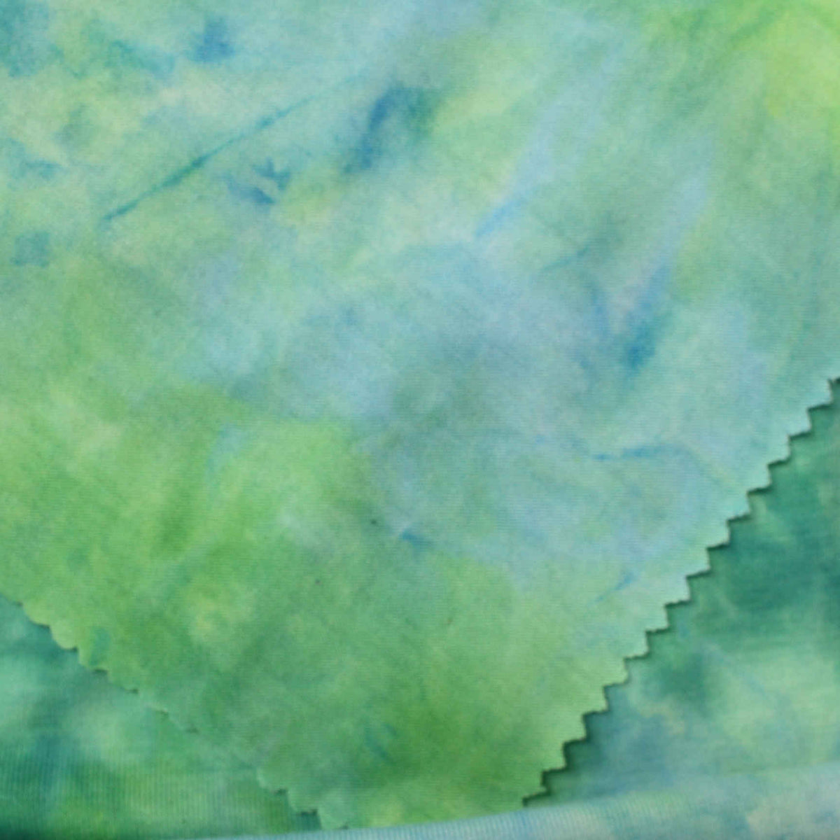 Green Abstract Knit, Polyester, 180 gsm