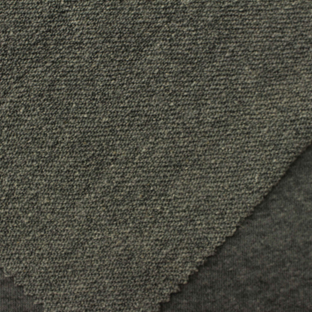 Dark Grey Marl French Terry, Poly-Cotton, 275 gsm, 180 cm