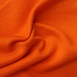 Polyester Cotton Knit Fabric, 213 gsm, 150 cm — Orange