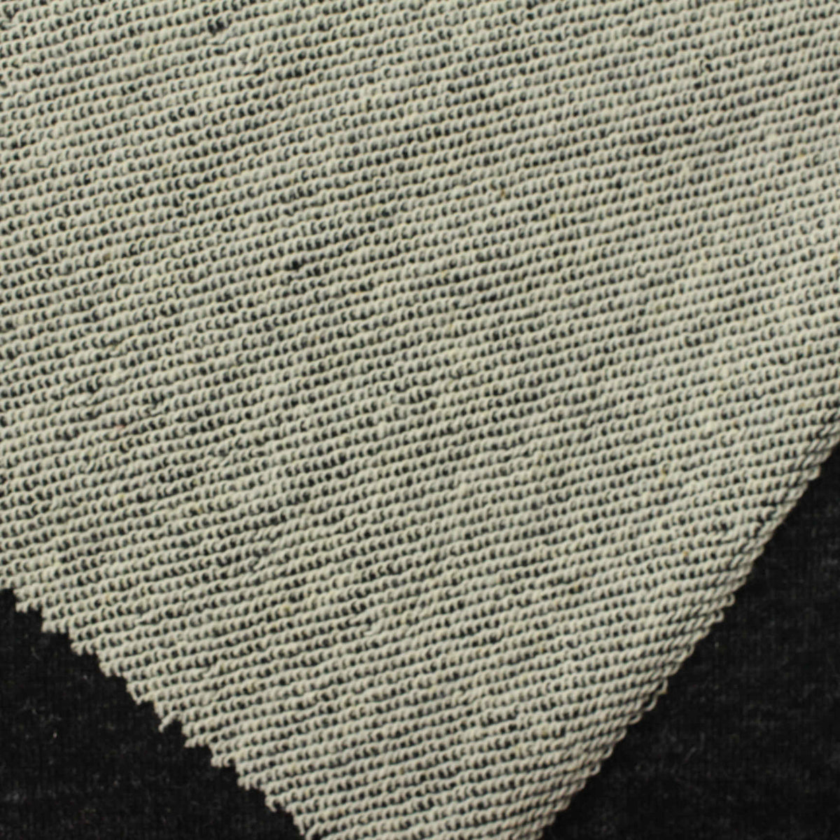 Dark Grey Marl French Terry, Cotton-Poly, 270 gsm, 180 cm