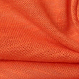 Orange Marl Chunky Knit, Poly-Viscose — texture