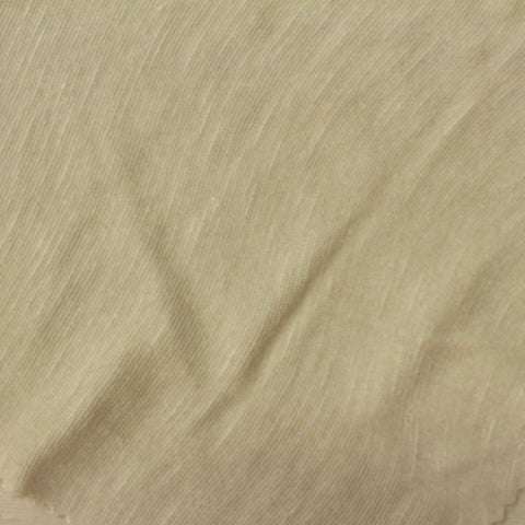 Slub 100% Viscose Jersey Knit Fabric, 130 gsm, 165 cm — Khaki