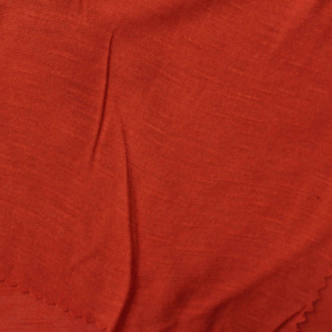 Red Marl Jersey Knit, Viscose, 110 gsm