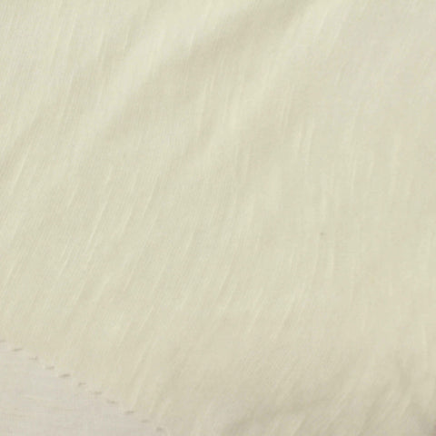 Slub 100% Viscose Jersey Knit Fabric, 105 gsm, 165 cm — Beige