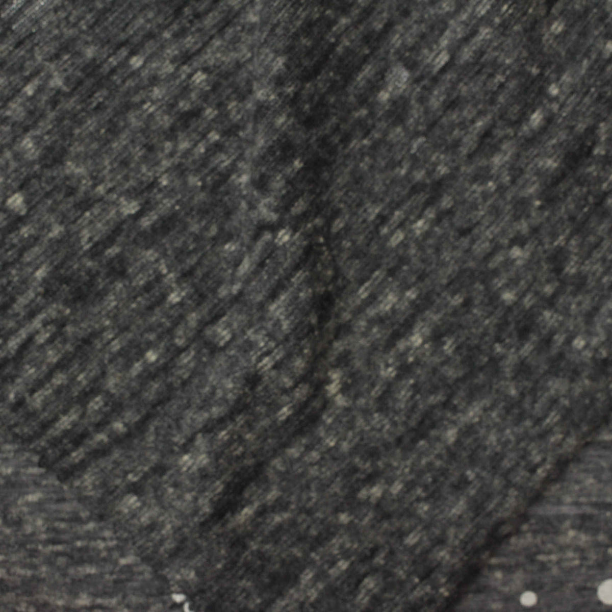 Dark Grey Marl Jersey Knit, Cotton-Poly, 137 gsm