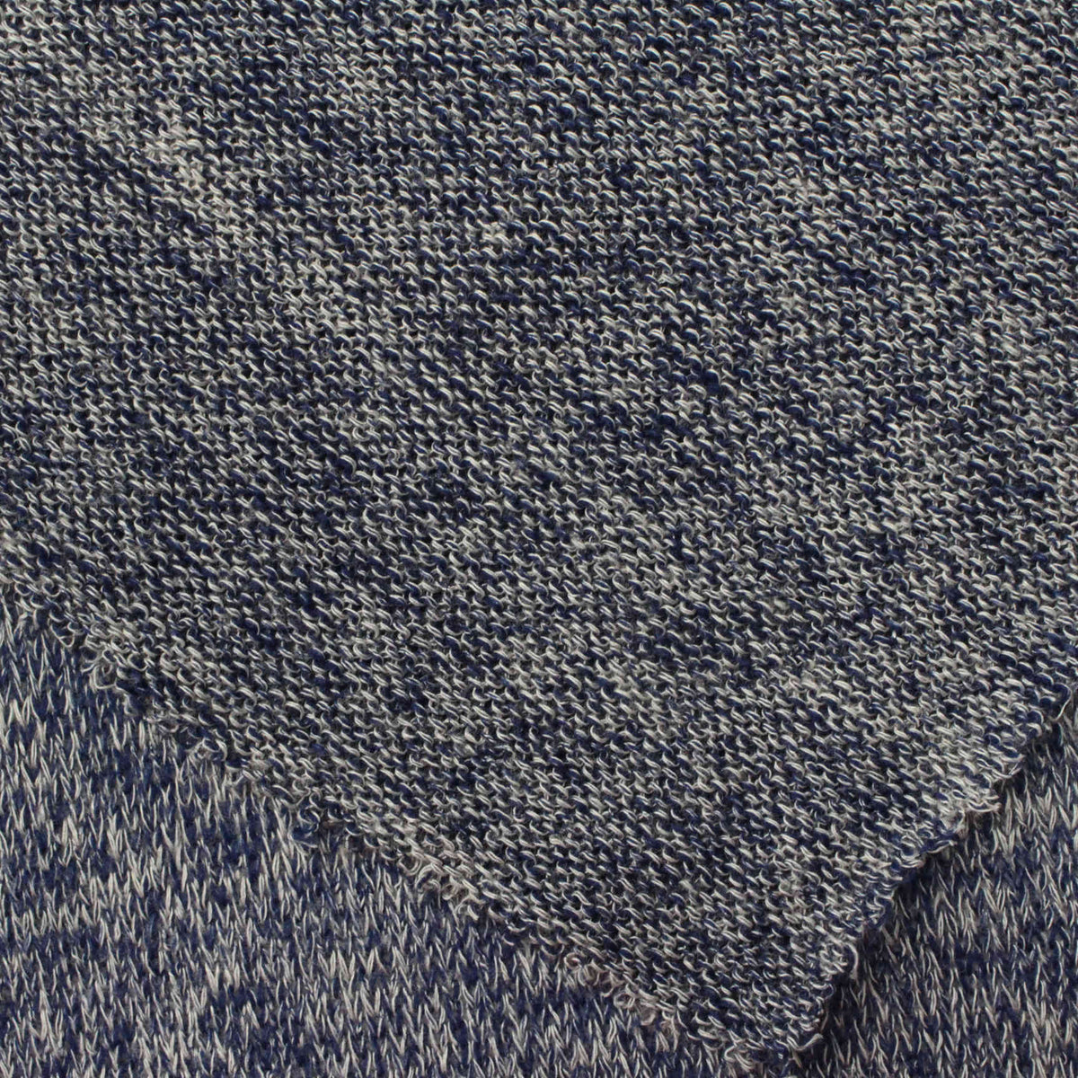 Blue Marl Chunky Knit, 150 gsm