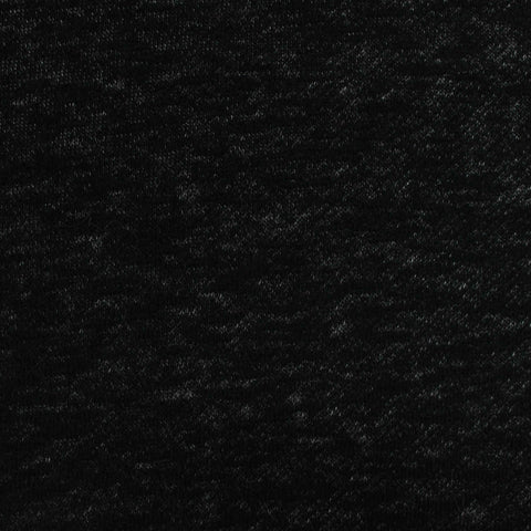 Dark Grey Marl French Terry, Cotton-Poly