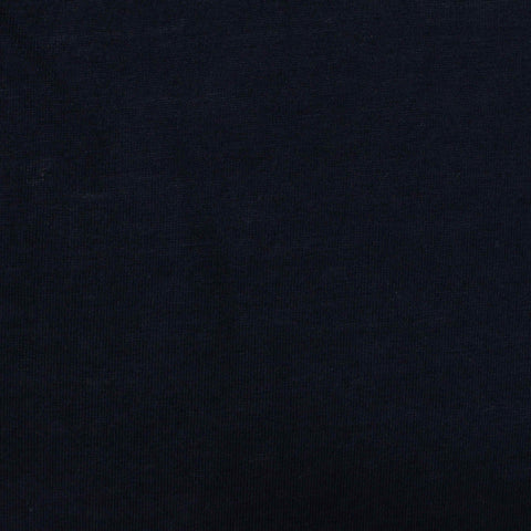 Polyester Cotton Jersey Knit Fabric, 130 gsm — Navy