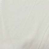 Polyester Stretch Interlock Knit Fabric, 195 gsm — White