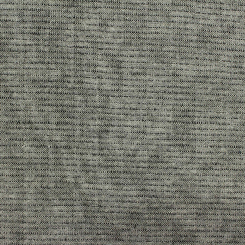 Grey Heathered-Marl French Terry, Cotton-Poly, 263 gsm