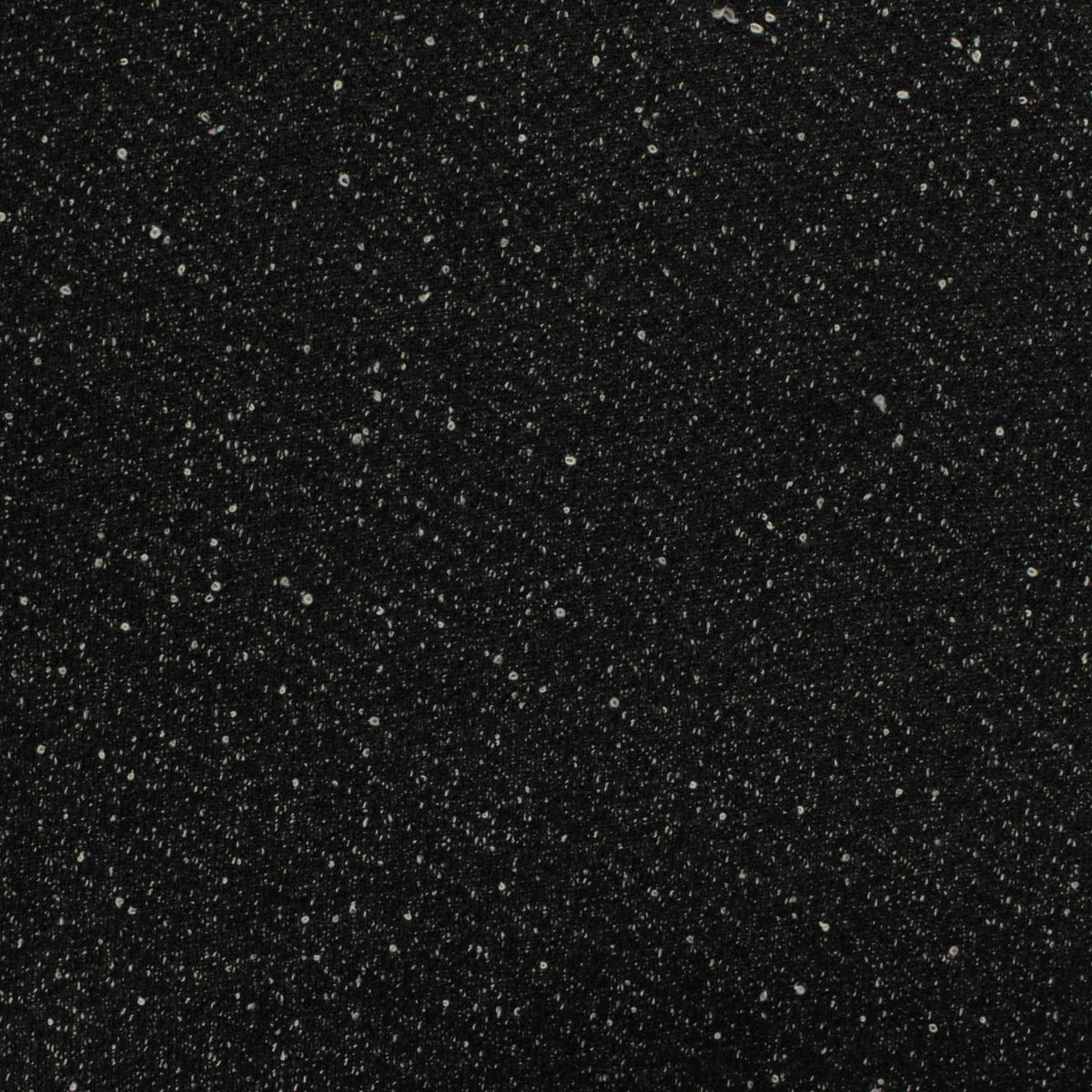 Black Marl Knit, Poly-Viscose, 373 gsm