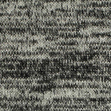 Black Marl Chunky Knit, Viscose-Poly — texture