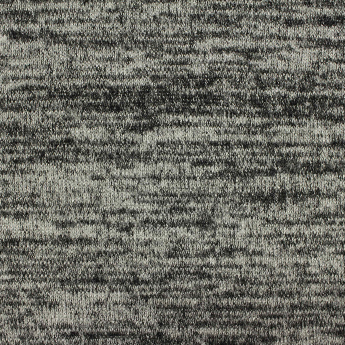 Black Marl Chunky Knit, Viscose-Poly, 218 gsm