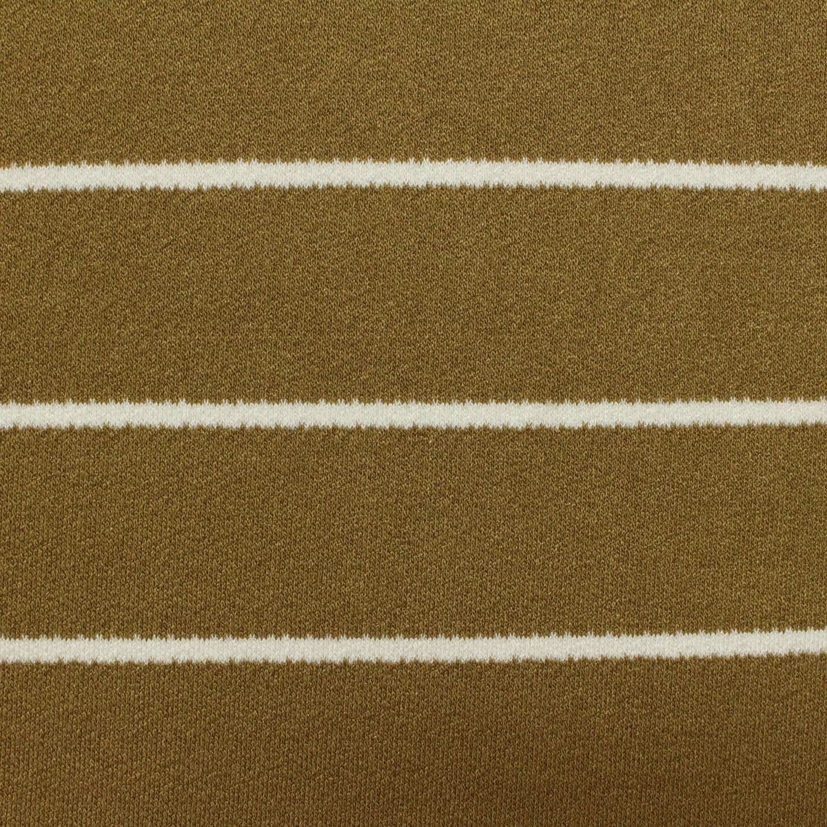 Olive Horizontal-Stripe Jersey Knit, Viscose
