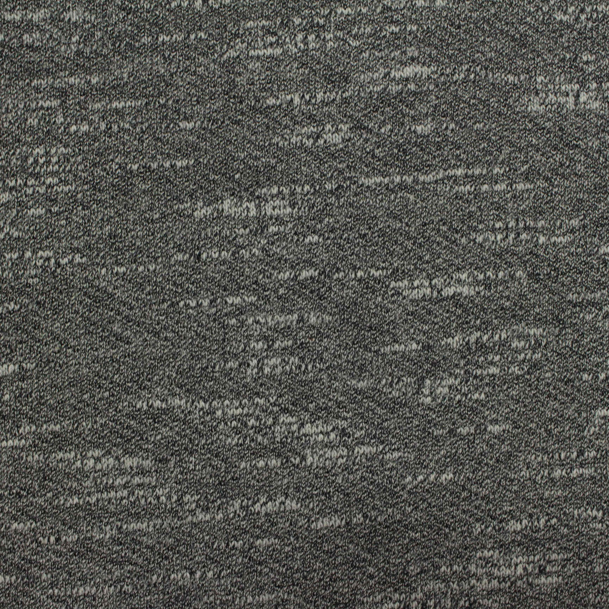 Dark Grey Marl French Terry, Cotton-Poly, 249 gsm