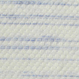 Blue Horizontal-Stripe Jersey Knit, Cotton-Poly — texture