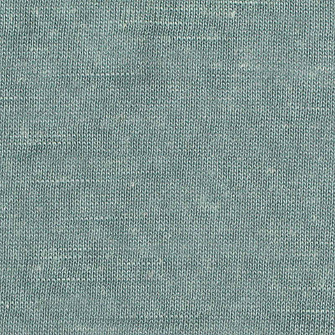 Blue-Green Marl Jersey Knit, Poly-Cotton