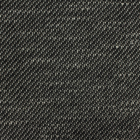 Black Marl French Terry, Polyester, 260 gsm