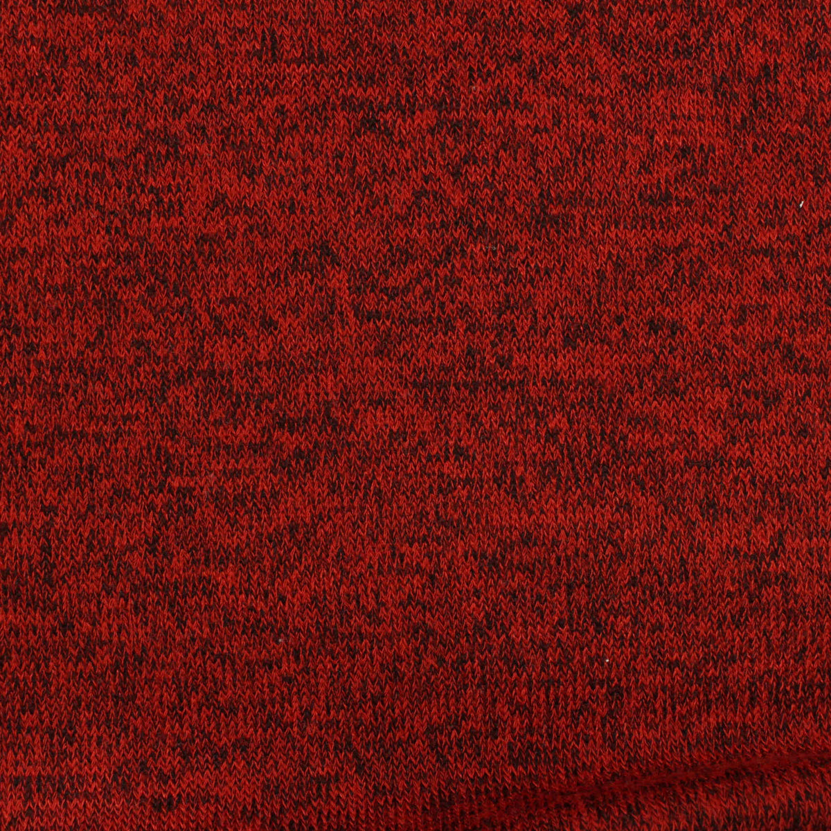Red Marl Chunky Knit, Viscose-Poly, 201 gsm