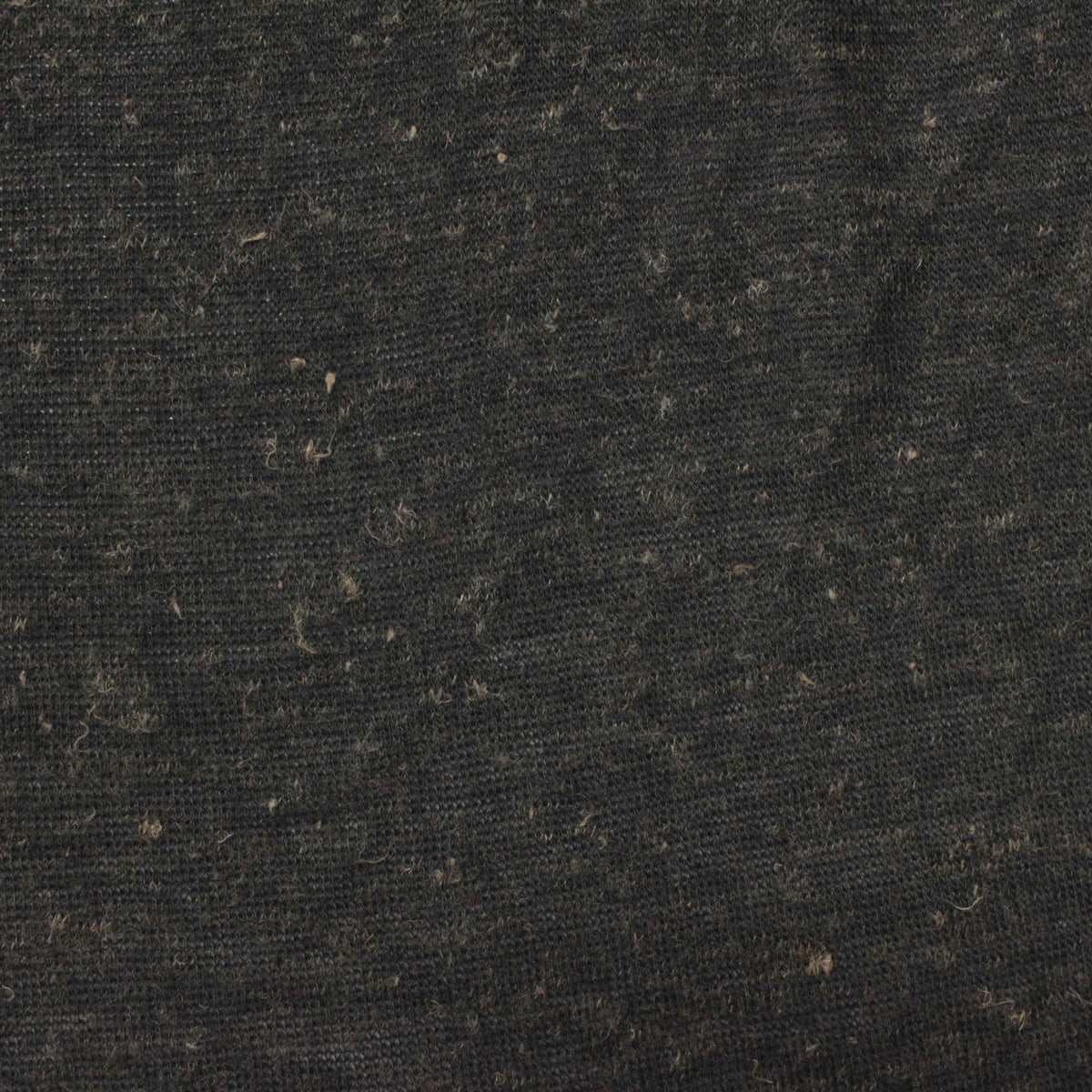 Heather Polyester Linen Jersey Knit Fabric, 126 gsm, 150 cm — Grey