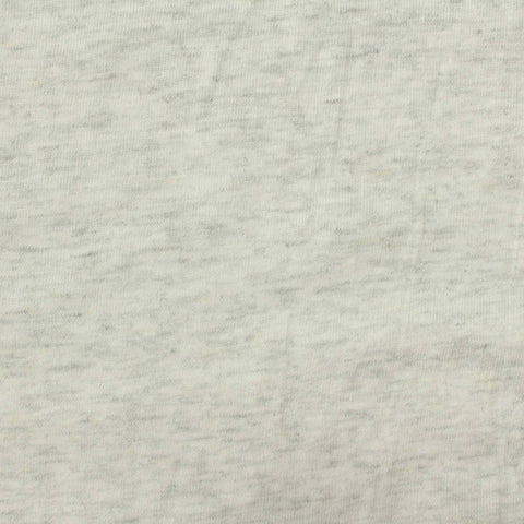Light Grey Marl Jersey Knit, Cotton, 126 gsm