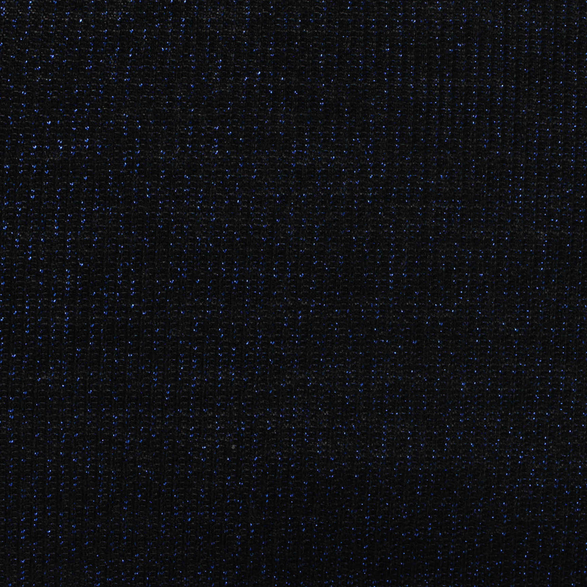 Black Marl Rib Knit, Viscose-Poly, 136 gsm