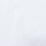 Light Blue Horizontal-Stripe Knit, Polyester