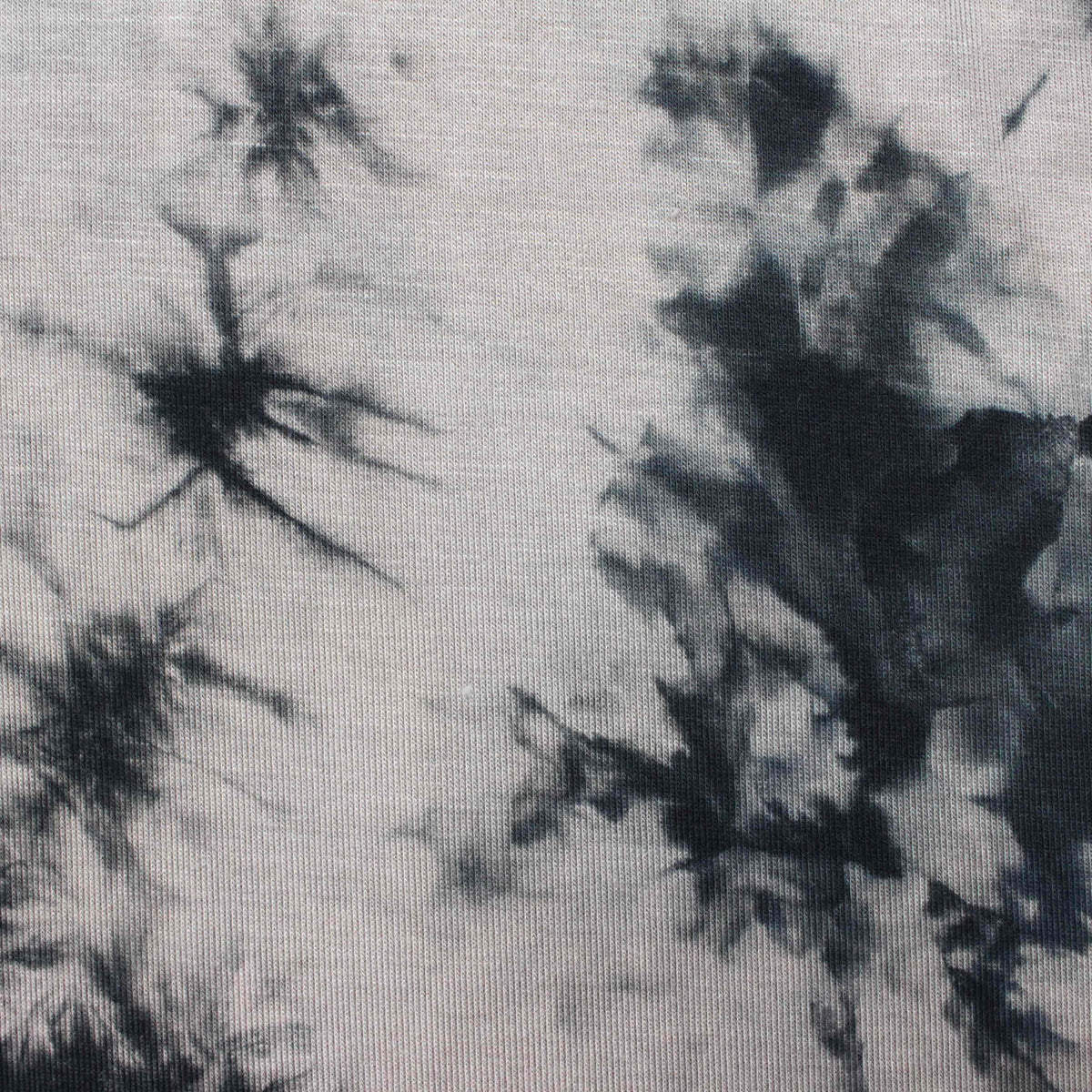 Black Abstract Knit, Viscose, 164 gsm