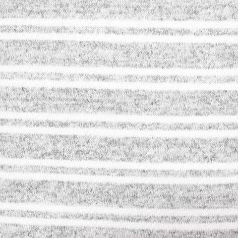 Grey Marl Chunky Knit, Viscose-Poly, 164 gsm