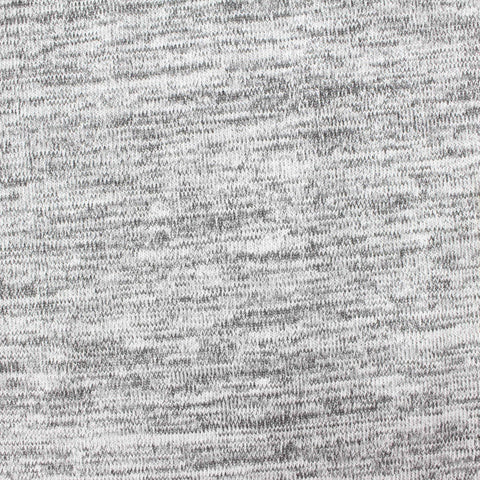 Dark Grey Marl Chunky Knit, Viscose-Poly, 229 gsm