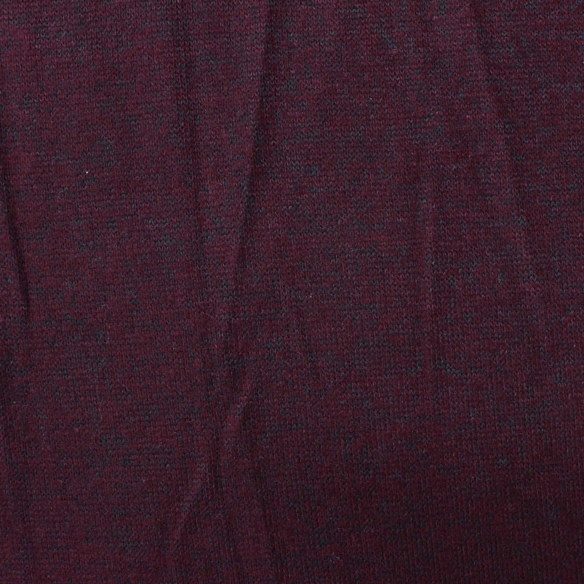 Dark Red Marl Chunky Knit, Viscose-Poly, 201 gsm