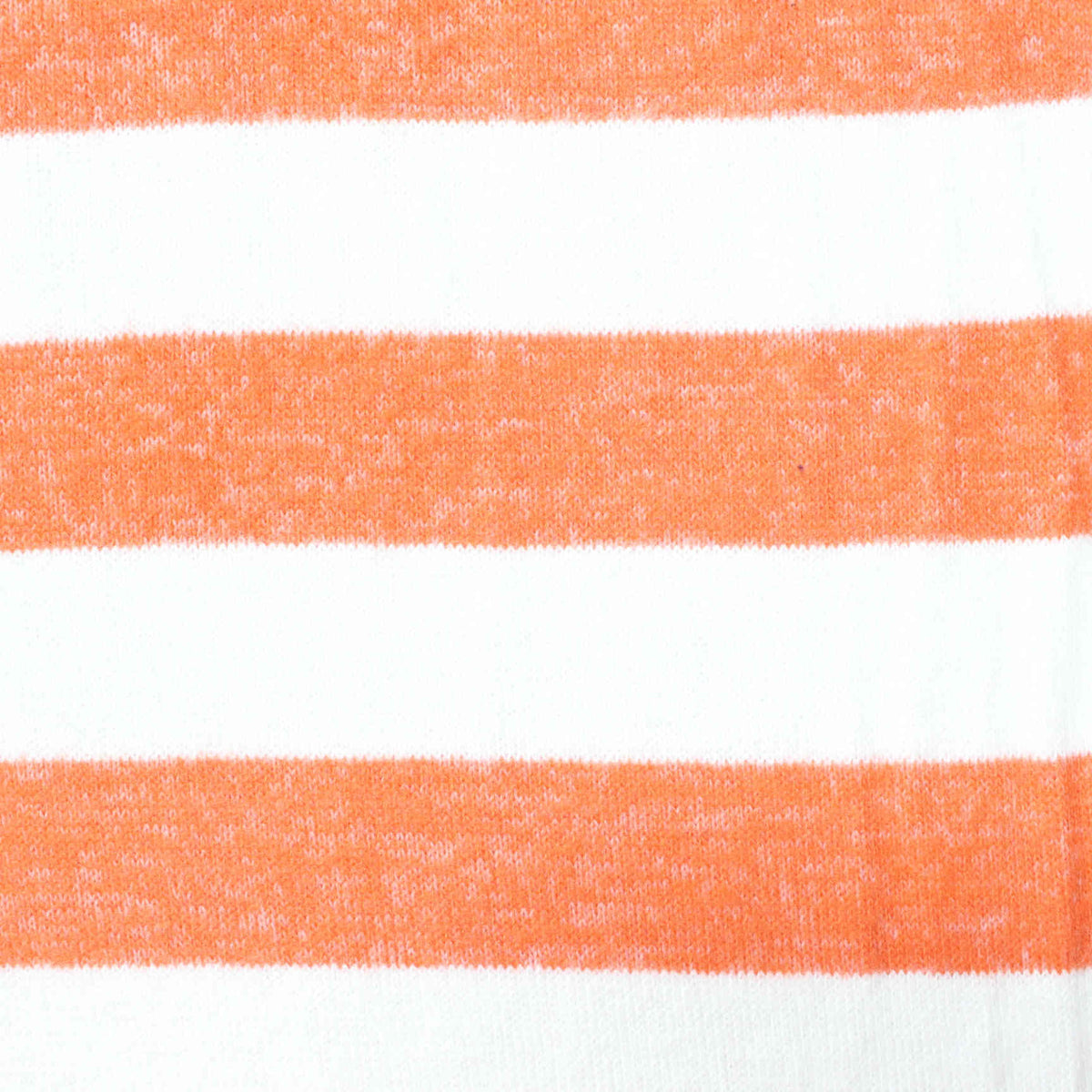 White Stripes Chunky Knit, Viscose-Poly, 246 gsm