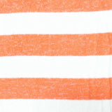 White Stripes Chunky Knit, Viscose-Poly