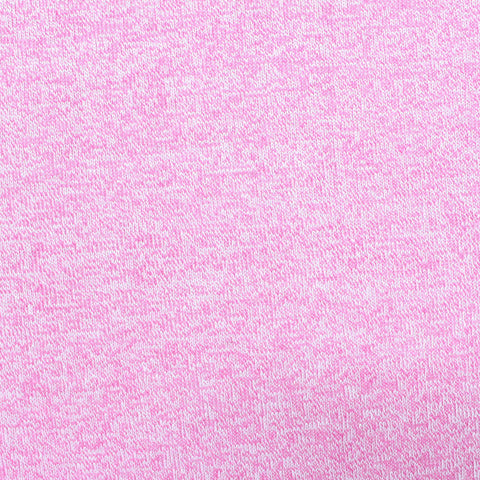 Pink Marl Chunky Knit, Poly-Viscose, 161 gsm