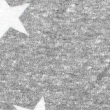 White Stars Jersey Knit, Poly-Cotton — texture
