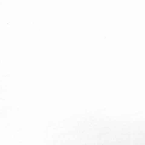 Polyester French Terry Fabric, 259 gsm, 170 cm — White