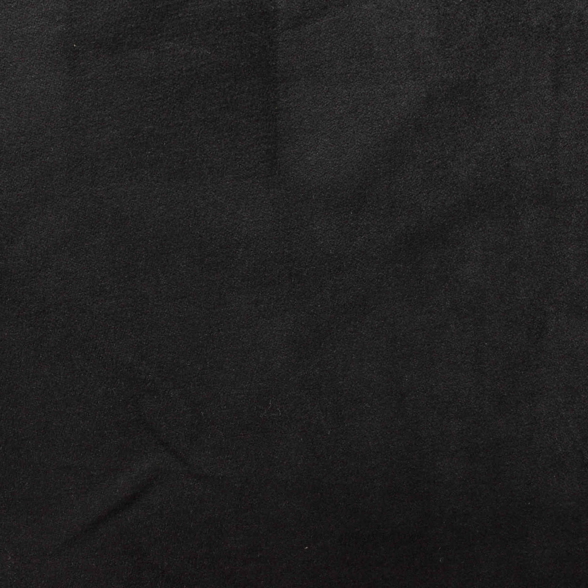 Polyester Stretch Faux Suede Fabric, 226 gsm, 150 cm — Black