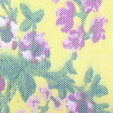 Purple Floral Mesh, Polyester — texture