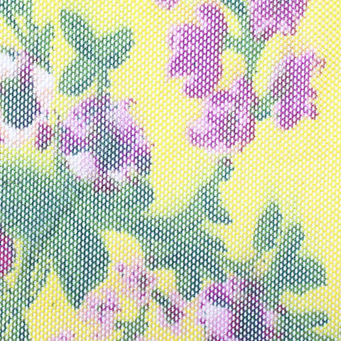 Purple Floral Mesh, Polyester