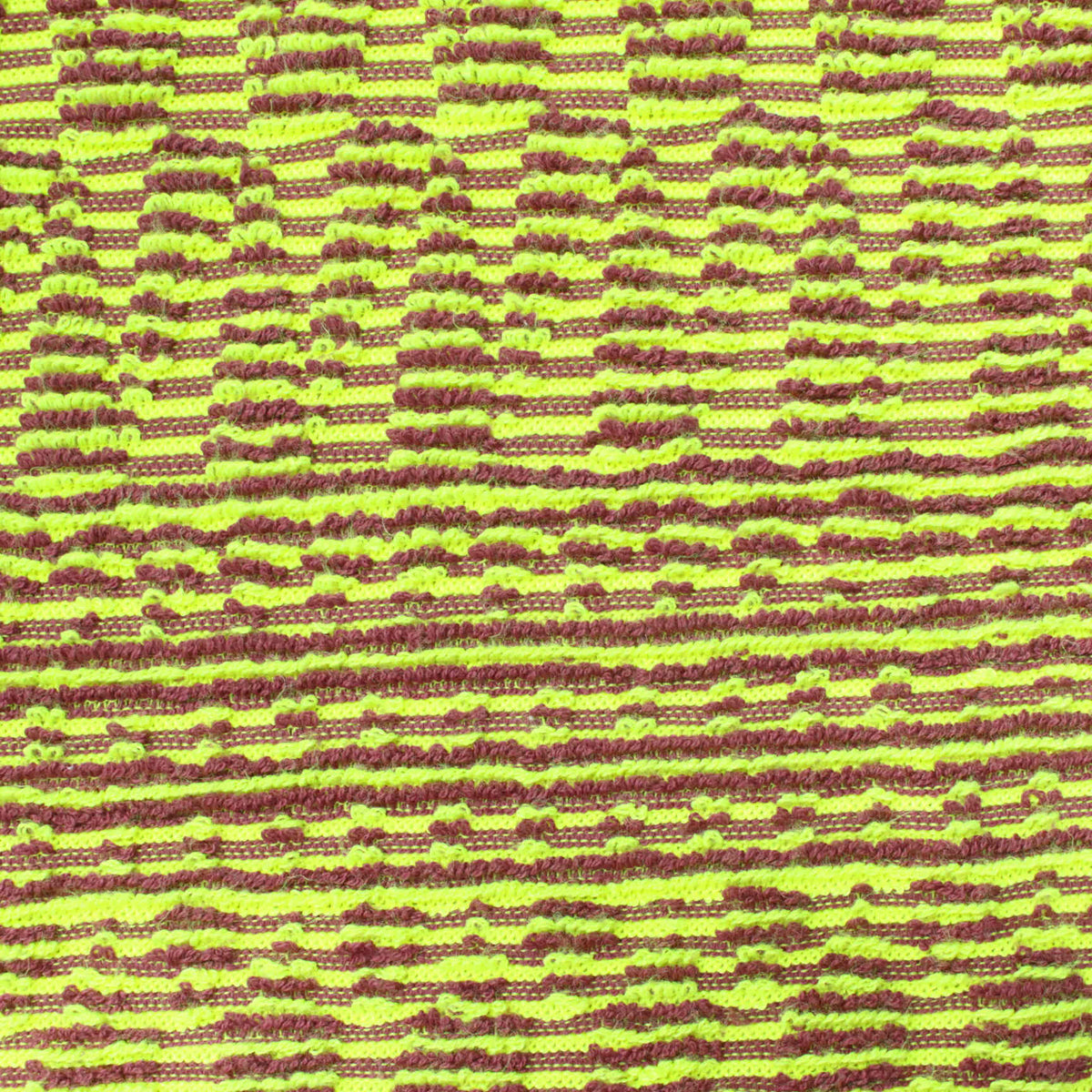 Lime Textured Pointelle Knit, Poly-Cotton