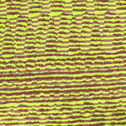 Lime Textured Pointelle Knit, Poly-Cotton