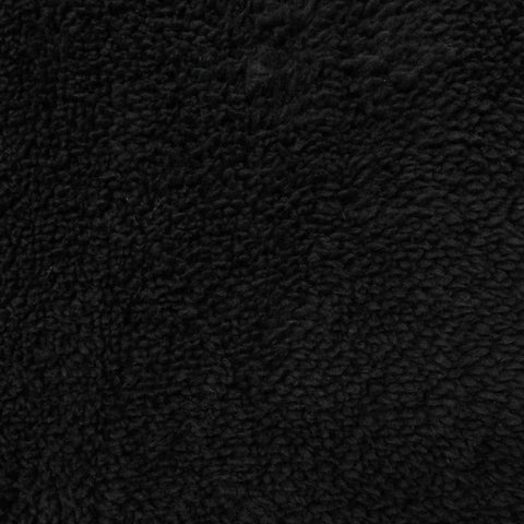100% Polyester Interlock Knit Fabric, 200 gsm, 160 cm — Black