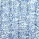 Light Blue Marl Rib Knit, Viscose-Poly — texture