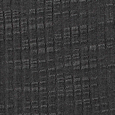 Dark Grey Geometric-Square Rib Knit, Polyester