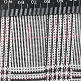 Black Plaid Jacquard, Polyester — texture