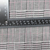 Black Plaid Jacquard, Polyester